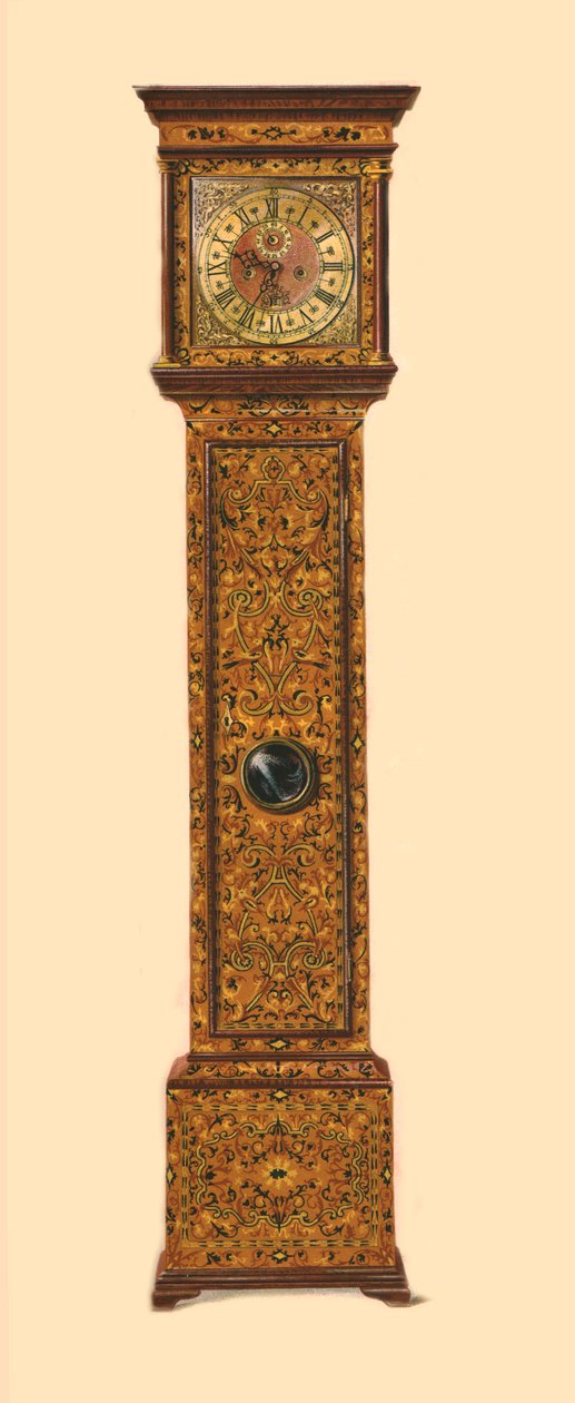 1905年，镶嵌有轻巧镶嵌的钟表 作者 雪莉·查尔斯·莱韦林·斯洛科姆