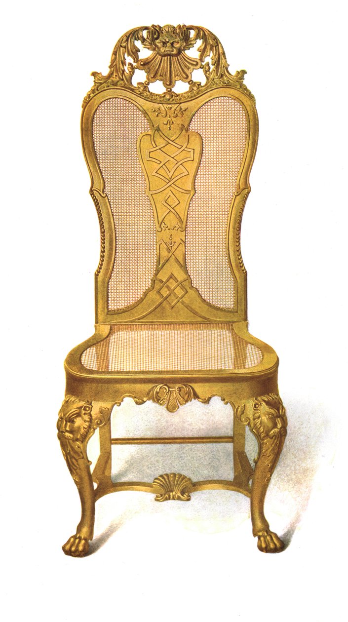 镀金藤椅，1906年 作者 雪莉·查尔斯·莱韦林·斯洛科姆
