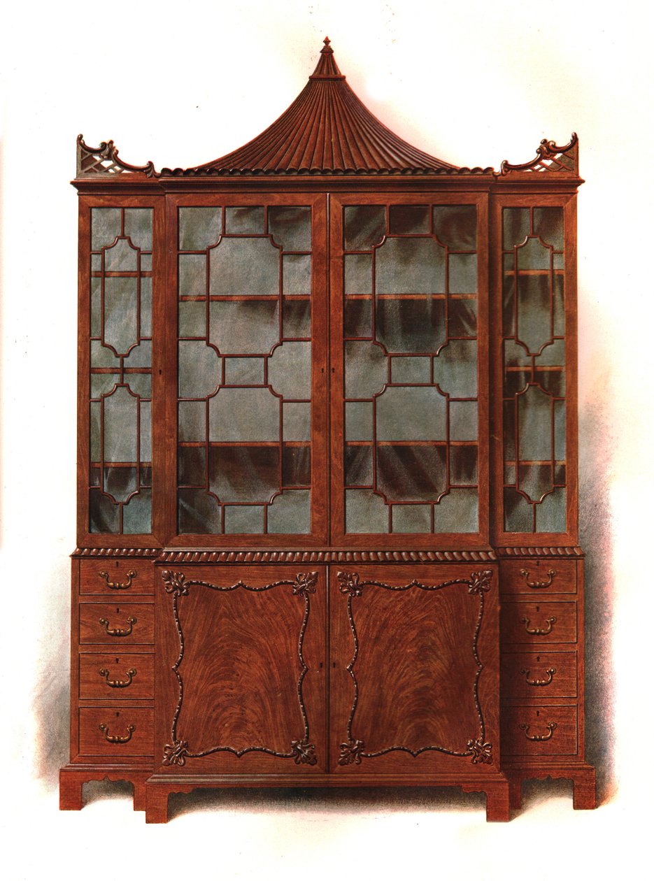 红木瓷柜，1906年 作者 雪莉·查尔斯·莱韦林·斯洛科姆