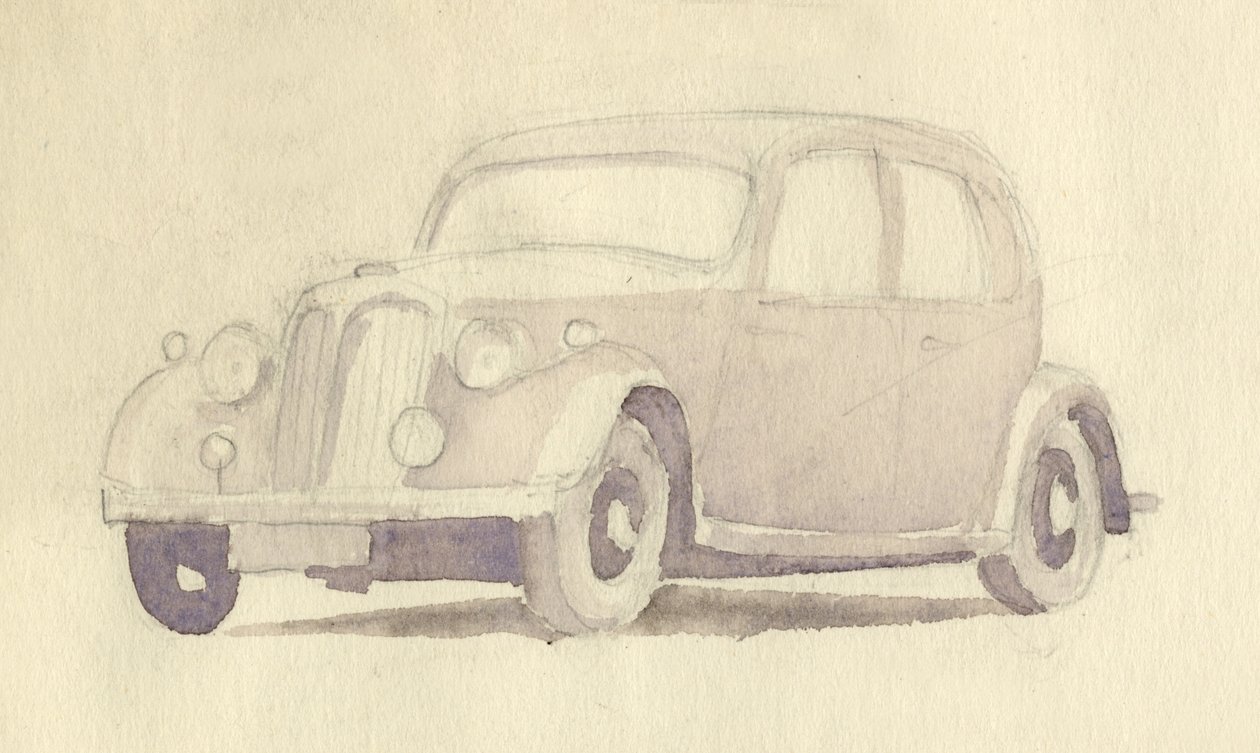 汽车，1951年。 作者 雪莉·马卡姆