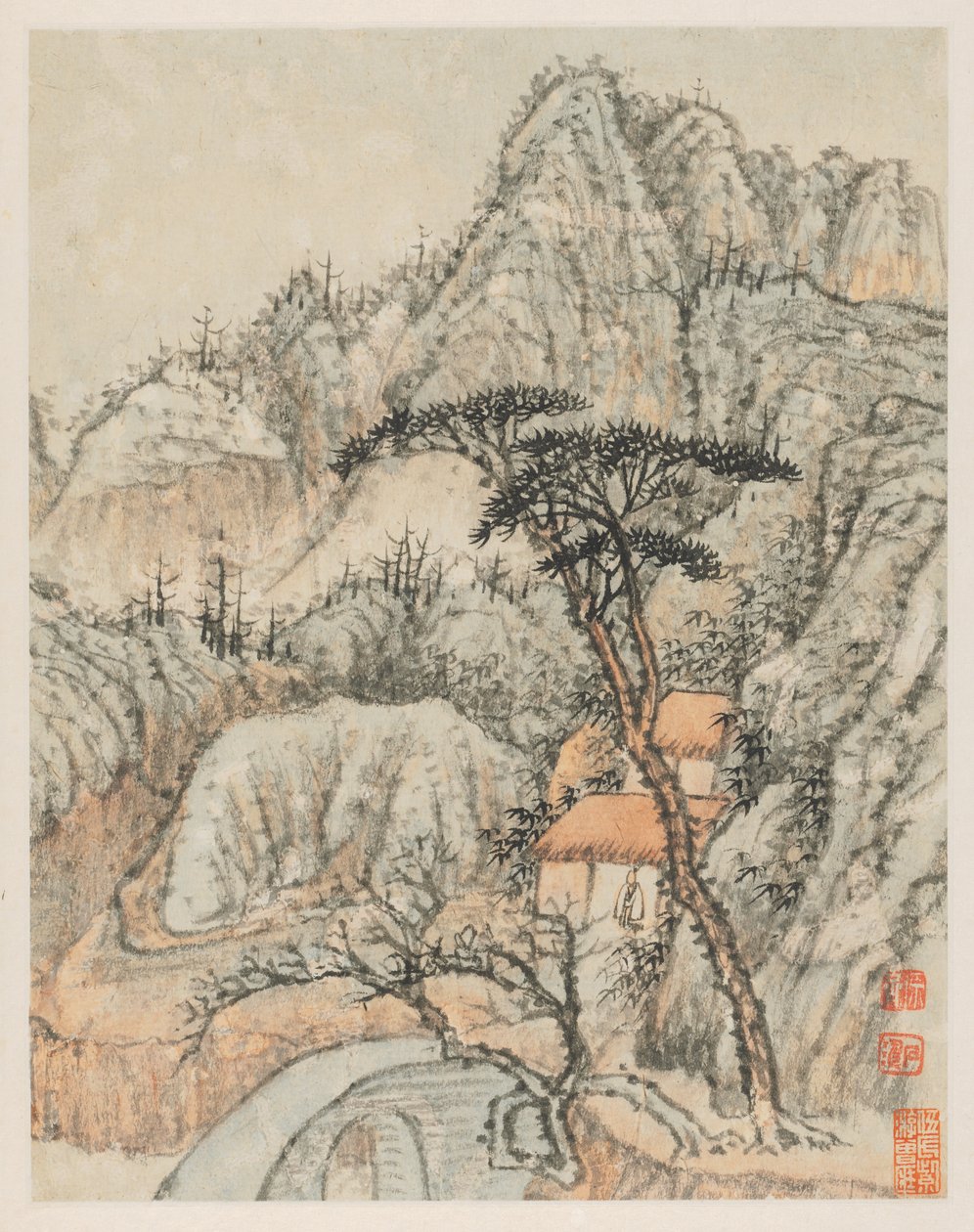 回忆秦淮河 作者 石涛