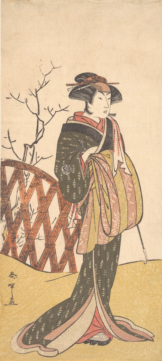 中村力，1774年。 作者 春庄