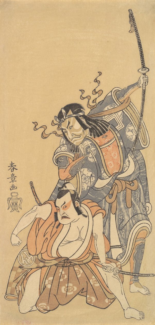 1769年的《曾国藩爱国者之若松》戏剧中的场景。 作者 春庄