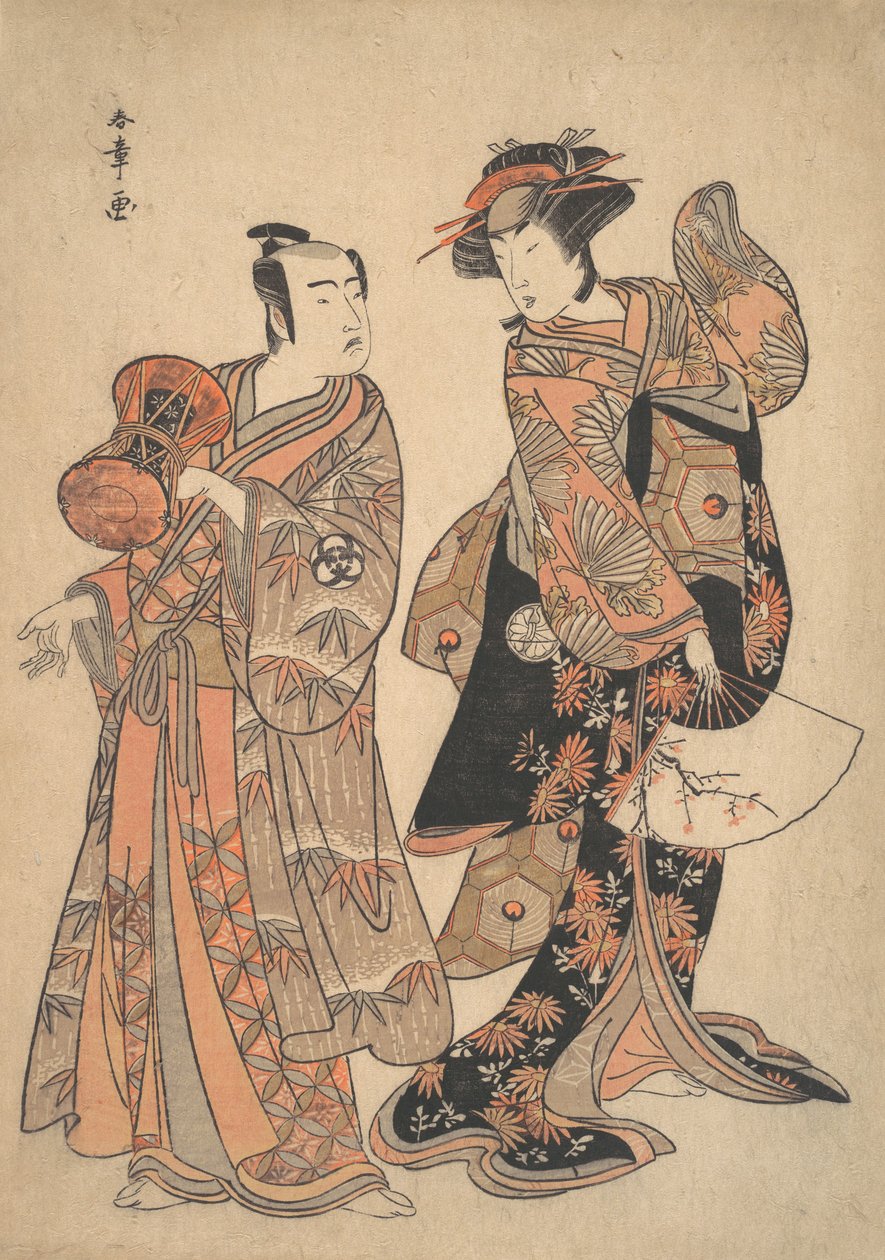 1781年5月，第三代濑川喜久野条担任大千，万户光五郎担任半兵卫。 作者 春庄