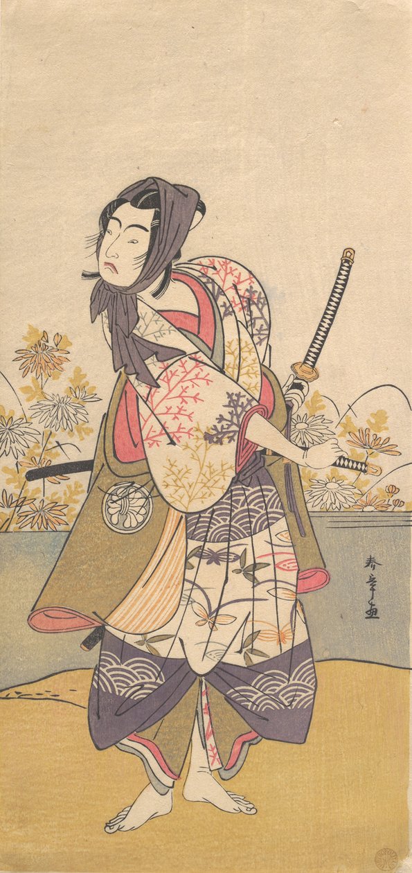 1785年2月，第三届濑川喜久野庄在曾五郎时宗的作用。 作者 春庄