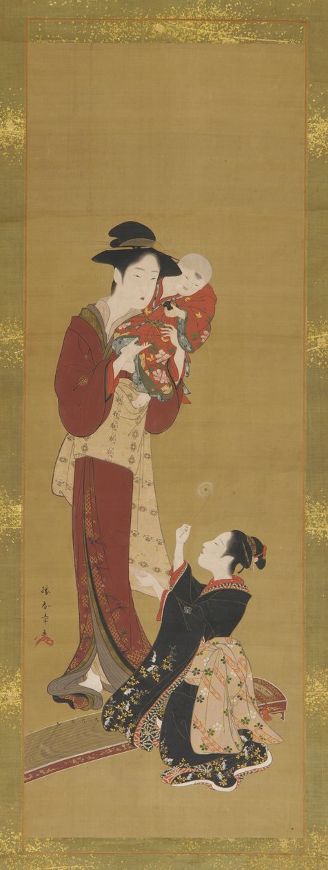 女人、婴儿和年轻女孩，1726-1868。 作者 春庄