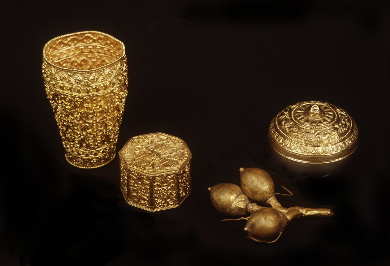 Ayutthayan物体（金） 作者 连体学校