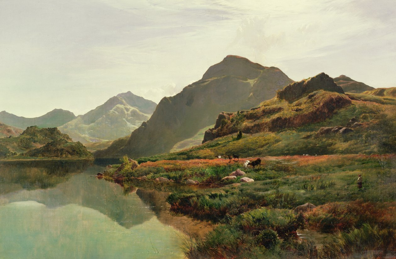 高地湖景 作者 悉尼·理查德·珀西