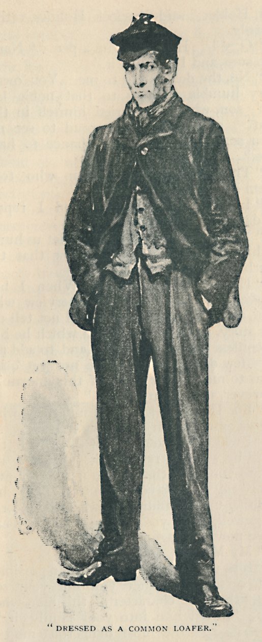 打扮成普通的懒汉，1892年 作者 悉尼佩吉特