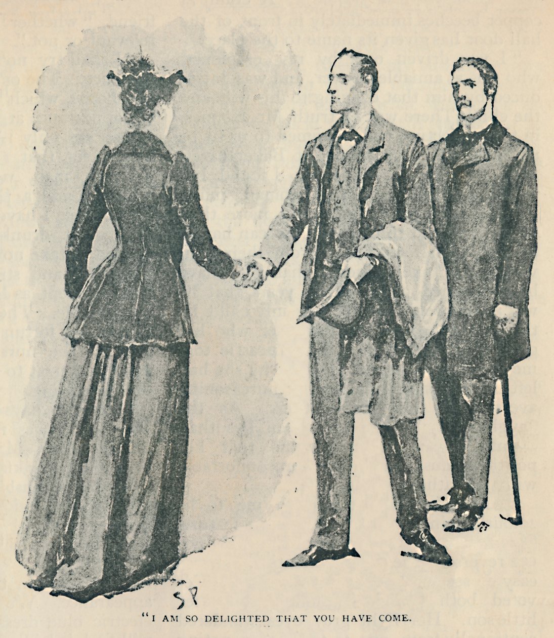 我很高兴你来了，1892年 作者 悉尼佩吉特