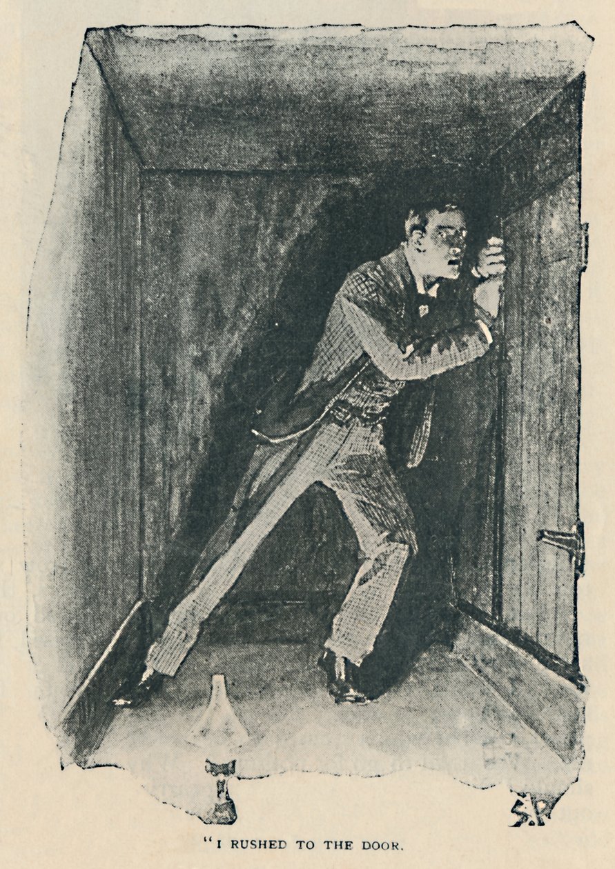 我冲到门上，1892年 作者 悉尼佩吉特