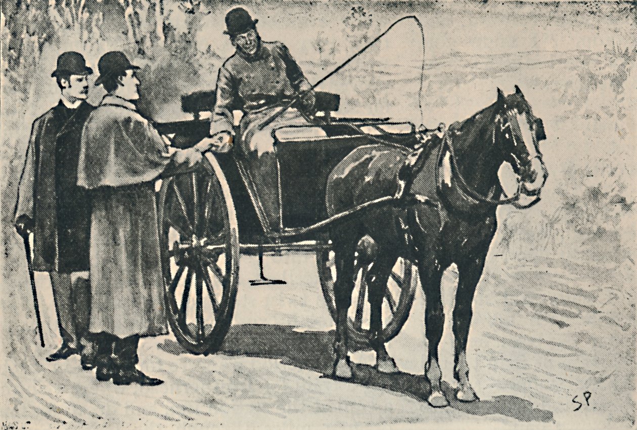 我们出发了，付了我们的车费。，1892年 作者 悉尼佩吉特