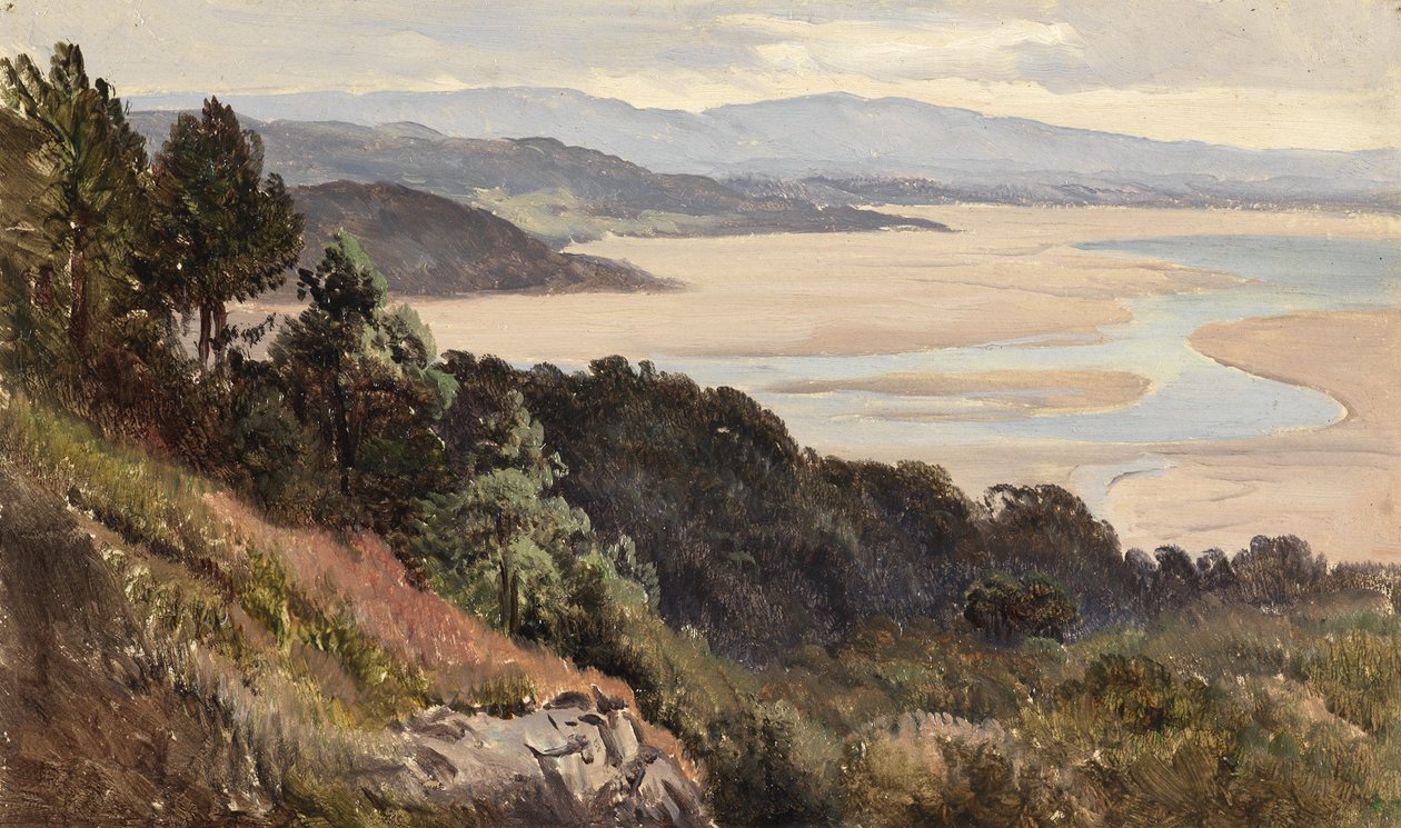 Lancaster Sands（纸上油） 作者 悉尼·理查德·珀西