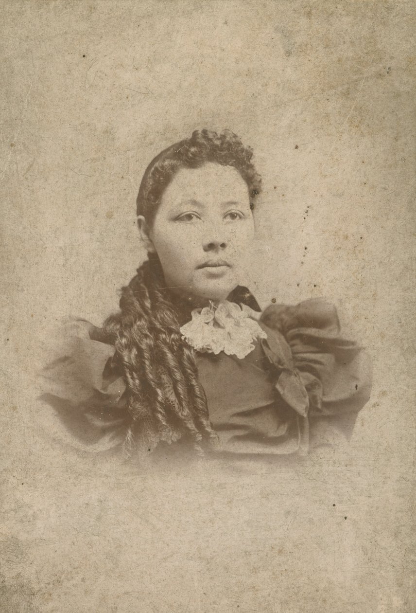 瓦斯家族一位身份不明的成员的内阁卡，1880-1917年。 作者 西德尼鲁弗斯巷