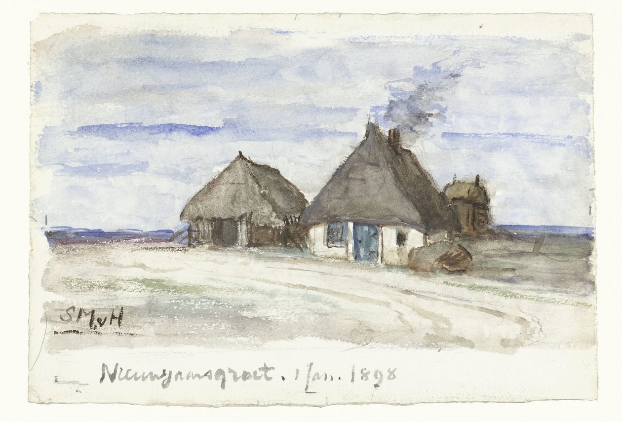 与农场一起迎接新年 作者 Sientje Mesdag van Houten