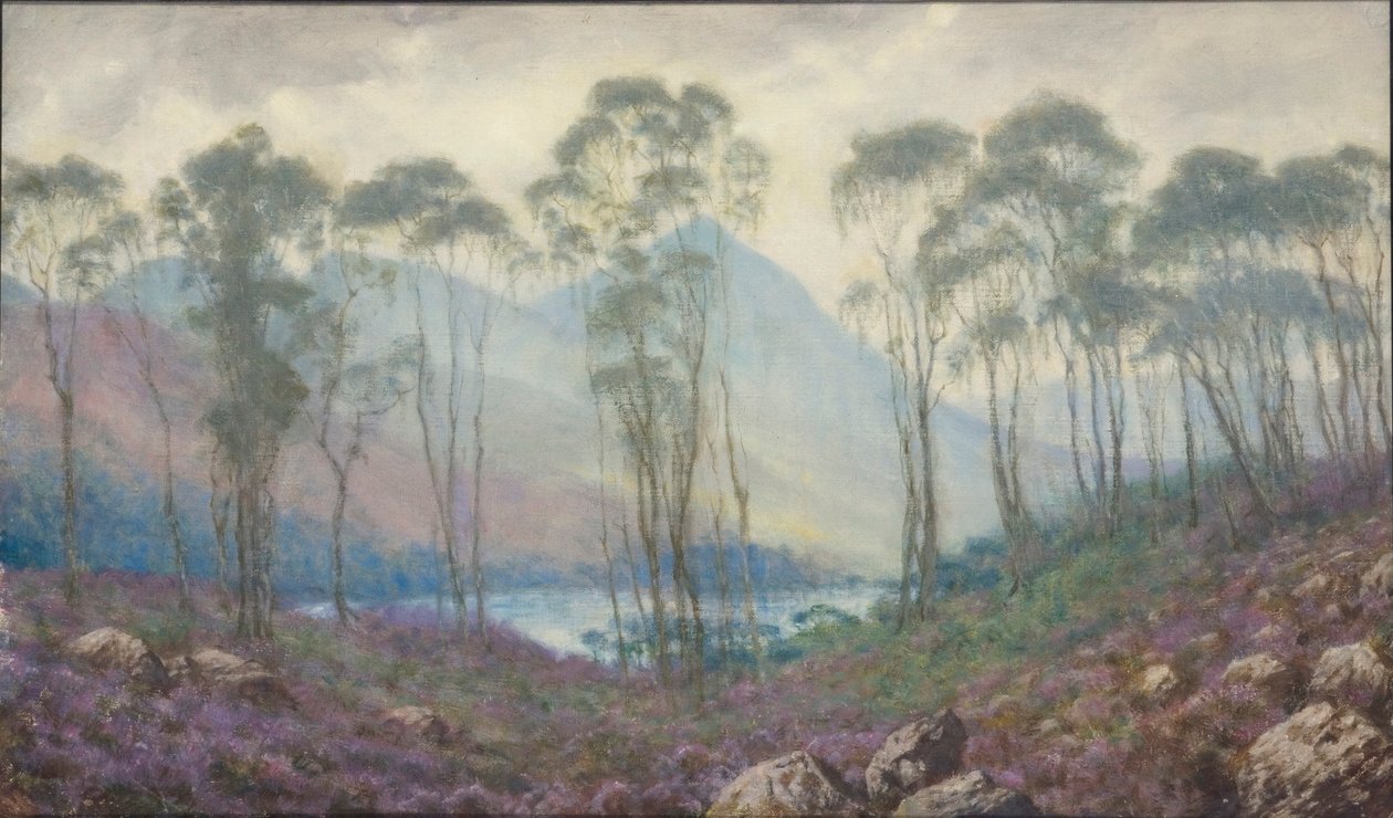 苏格兰的风景，1886-1939 作者 西吉斯蒙德·克里斯蒂安·休伯特·格策