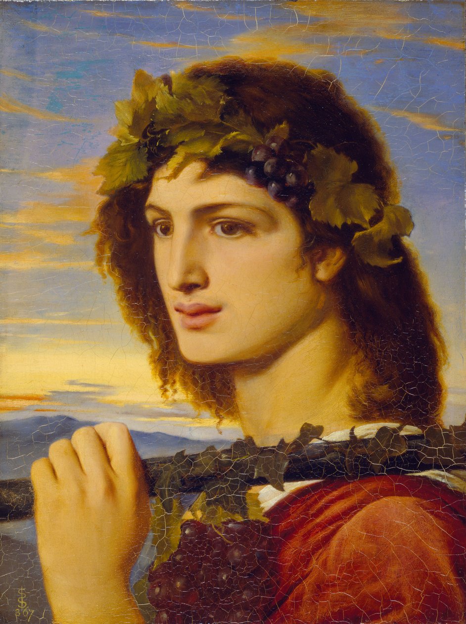 巴克斯（Bacchus），1867年 作者 西蒙·所罗门