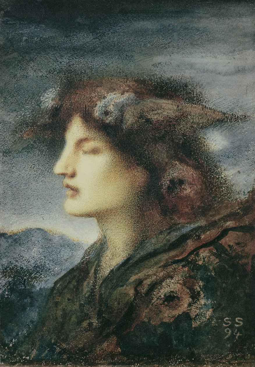 睡觉，1894年 作者 西蒙·所罗门