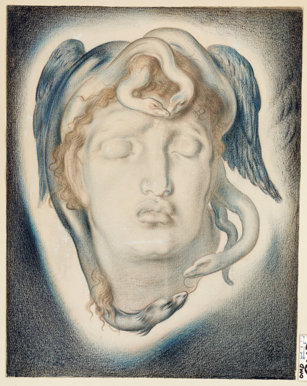 美杜莎的头，1884年 作者 西蒙·所罗门