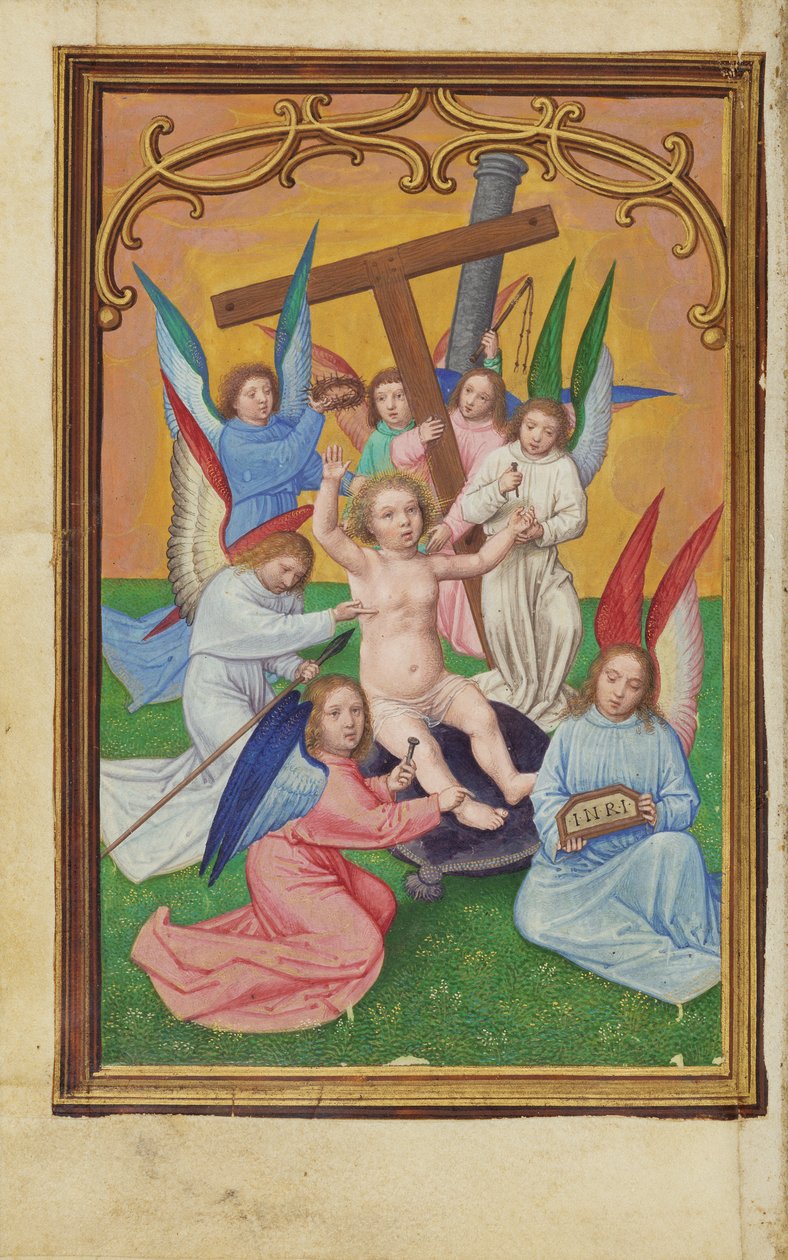 Folio 31v来自勃兰登堡红衣主教阿尔布雷希特的祈祷书 作者 西蒙·贝宁