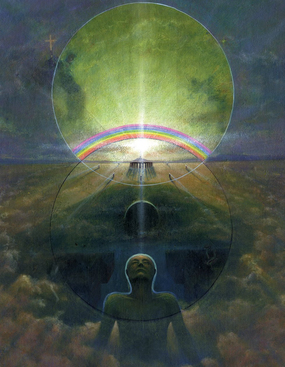 释放精神（丙烯画布） 作者 西蒙·库克（Simon Cook）