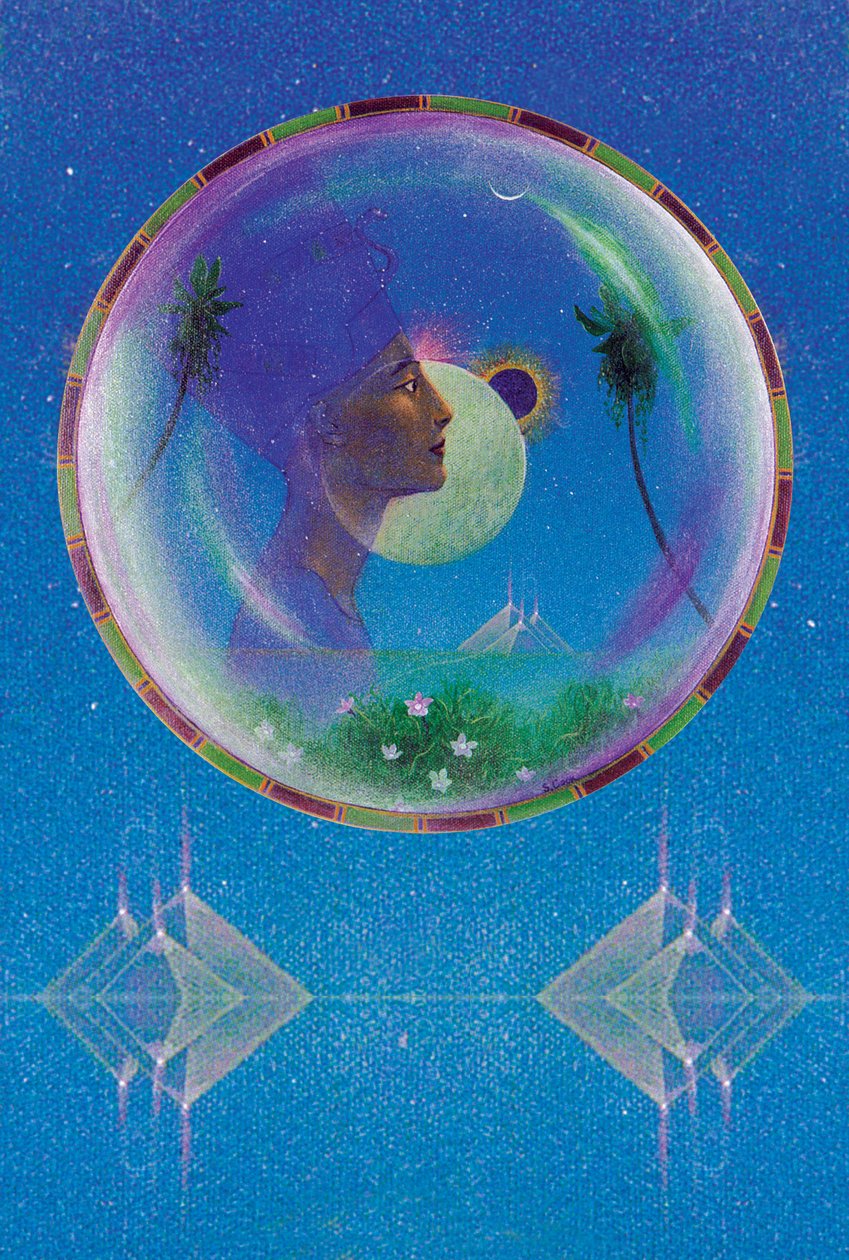 梦幻女神（画布上的丙烯酸） 作者 西蒙·库克（Simon Cook）
