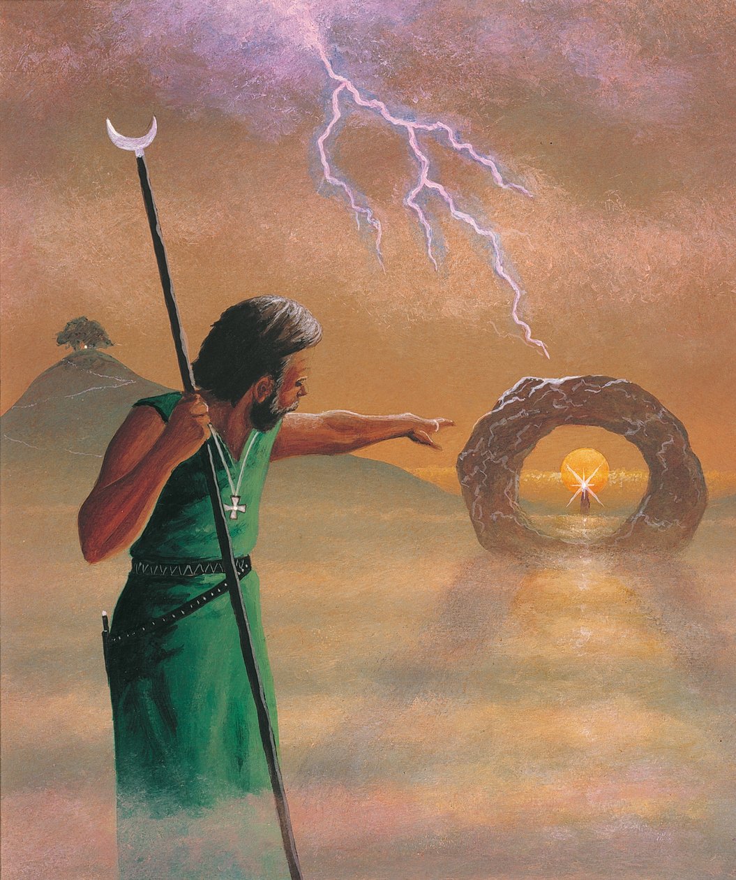 路径（丙烯画布） 作者 西蒙·库克（Simon Cook）