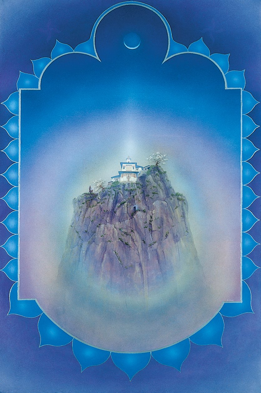 辐射山（帆布丙烯酸） 作者 西蒙·库克（Simon Cook）
