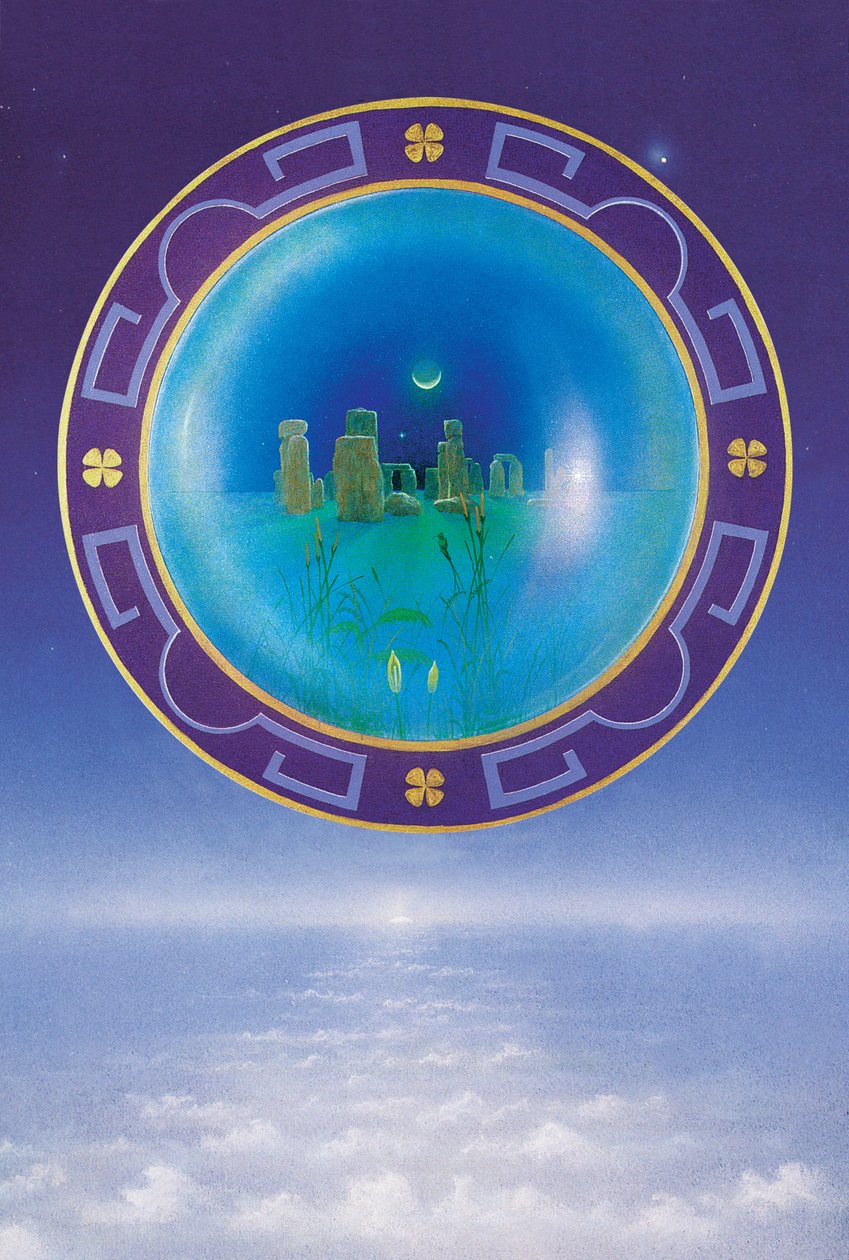 智慧石（画布上的丙烯酸） 作者 西蒙·库克（Simon Cook）