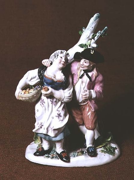 赫斯特农民组织，1752年（瓷器） 作者 西蒙·菲尔纳