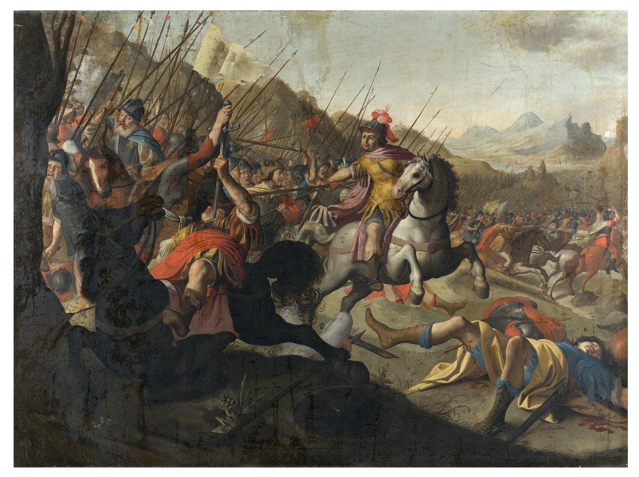 罗马战役，1641年 作者 西蒙·彼得·泰勒曼