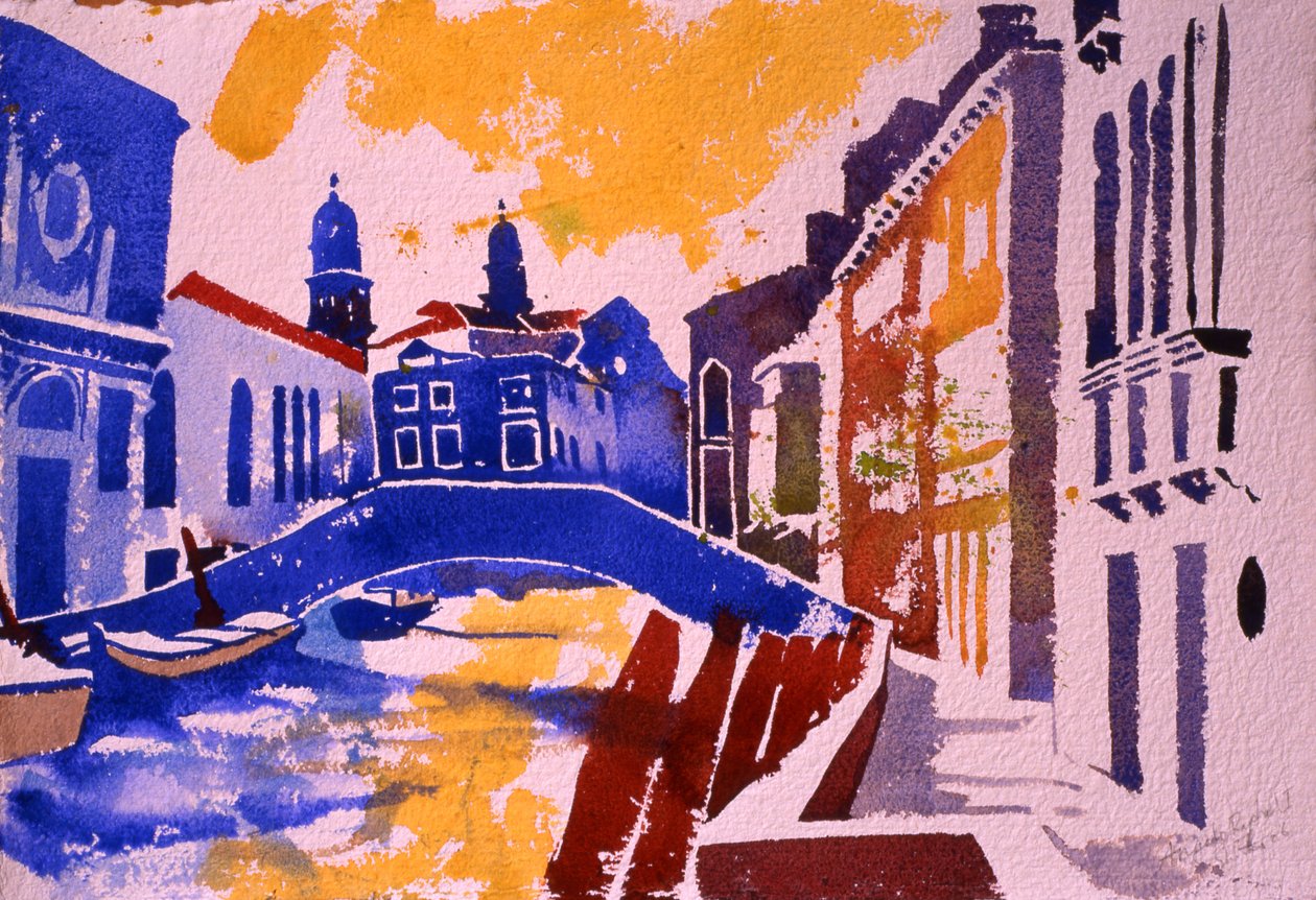 安杰洛-拉斐尔，2006 年（纸面水彩画） 作者 西蒙·弗莱彻