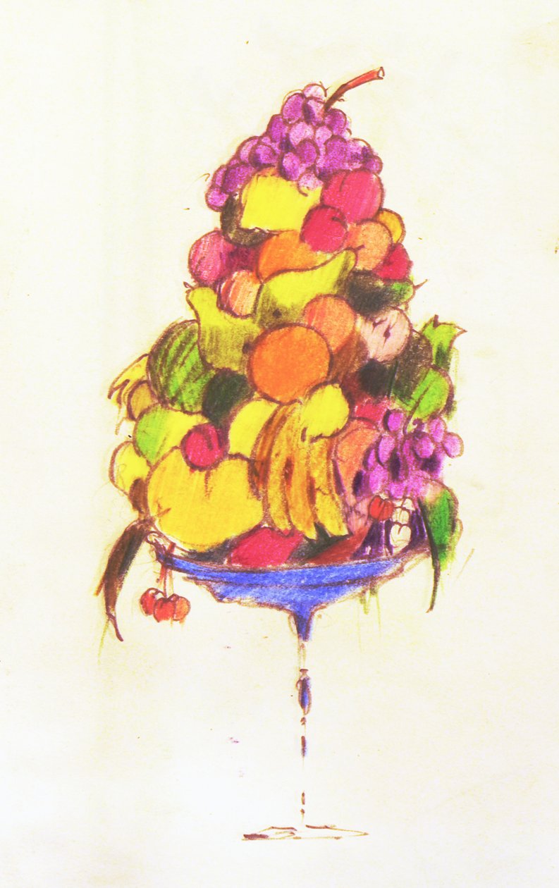Coupe, 2005（水彩和蜡笔） 作者 西蒙·弗莱彻