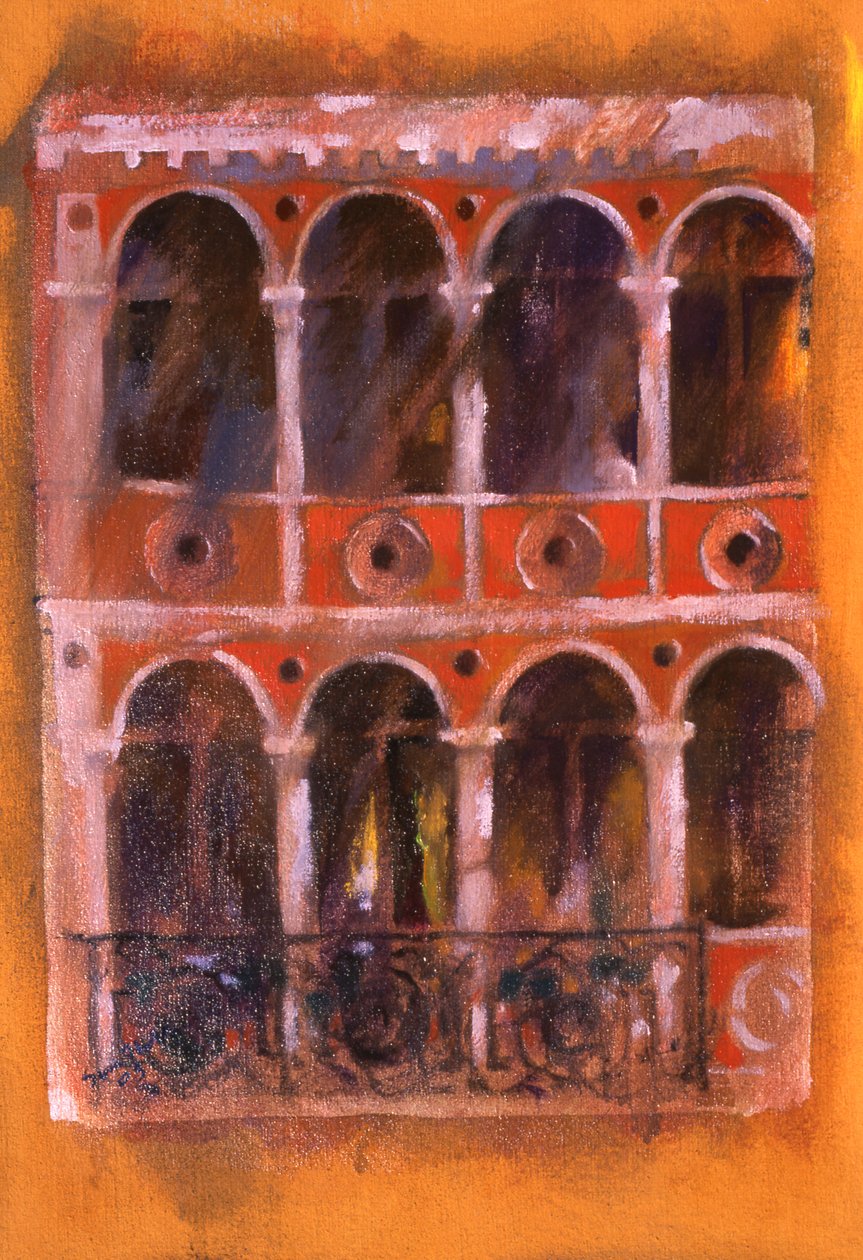 外墙（布面油画） 作者 西蒙·弗莱彻