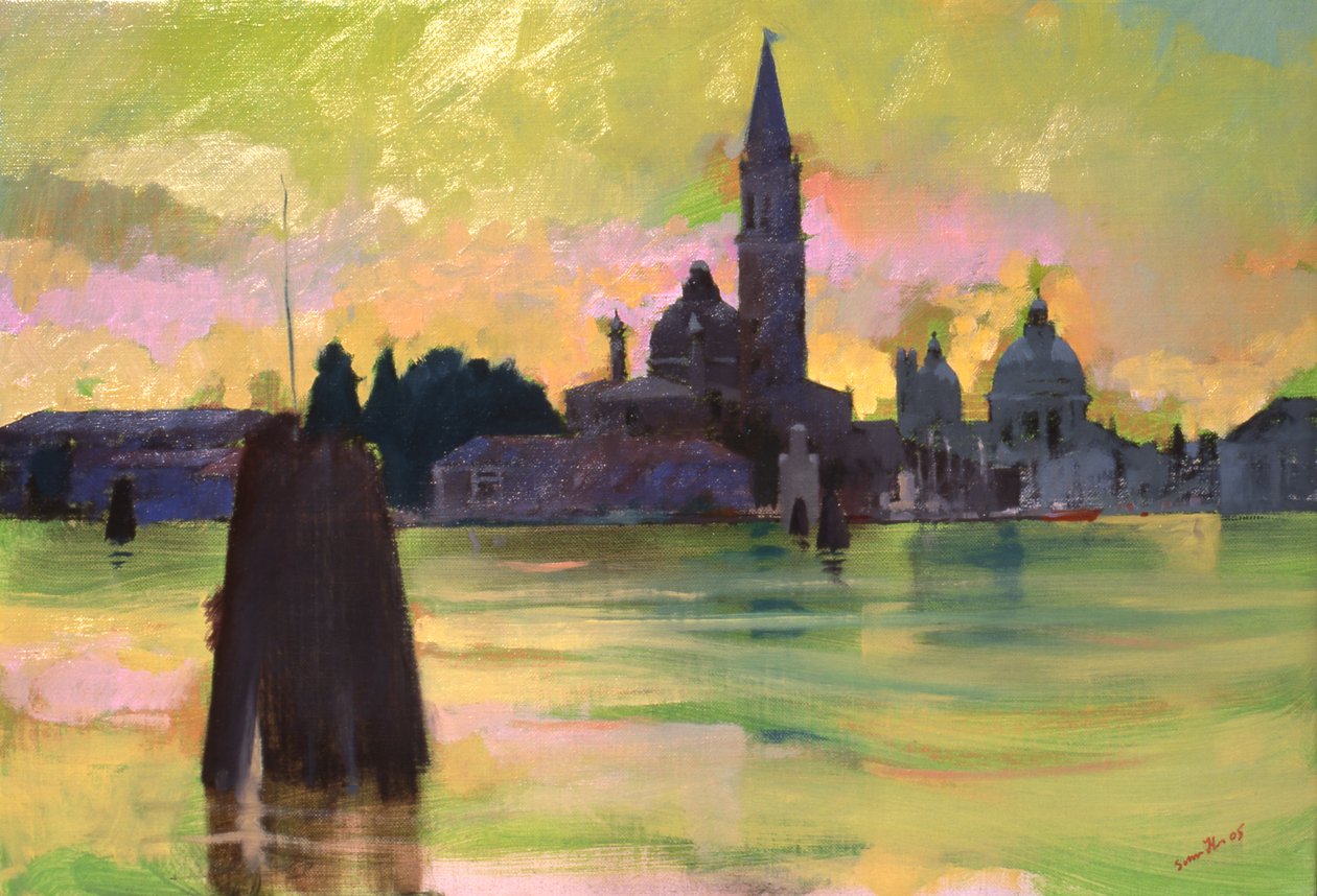 乔治与敬礼》，2005 年（布面油画） 作者 西蒙·弗莱彻