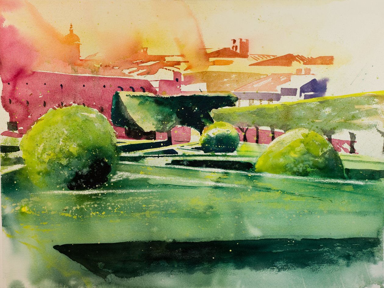 霍尔蒂-莱奥尼尼（纸面水彩画） 作者 西蒙·弗莱彻