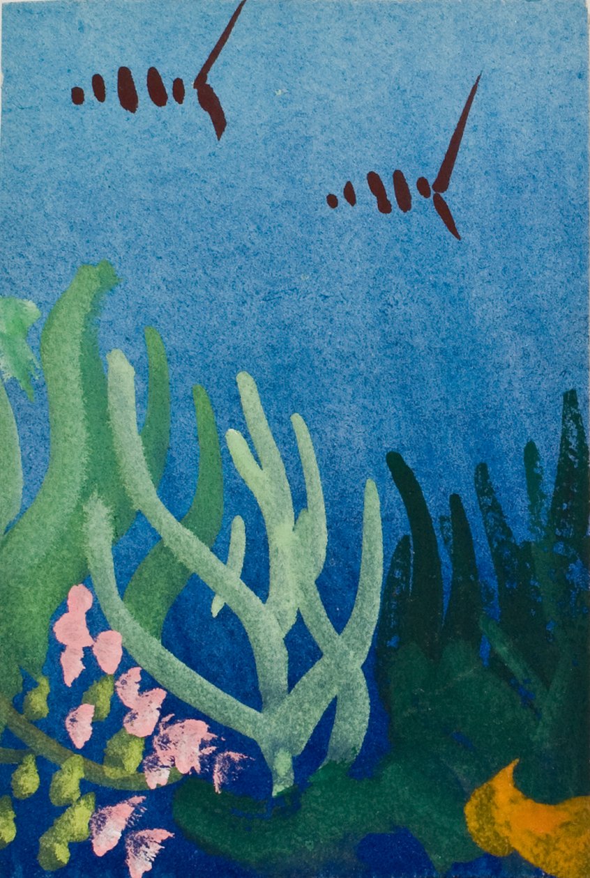 暗礁 I》，2017 年（混合媒介） 作者 西蒙·弗莱彻