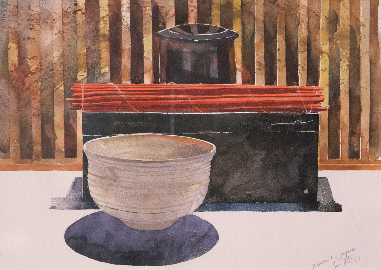 日本 Xema，2000 年 (wate3rcolour) 作者 西蒙·弗莱彻