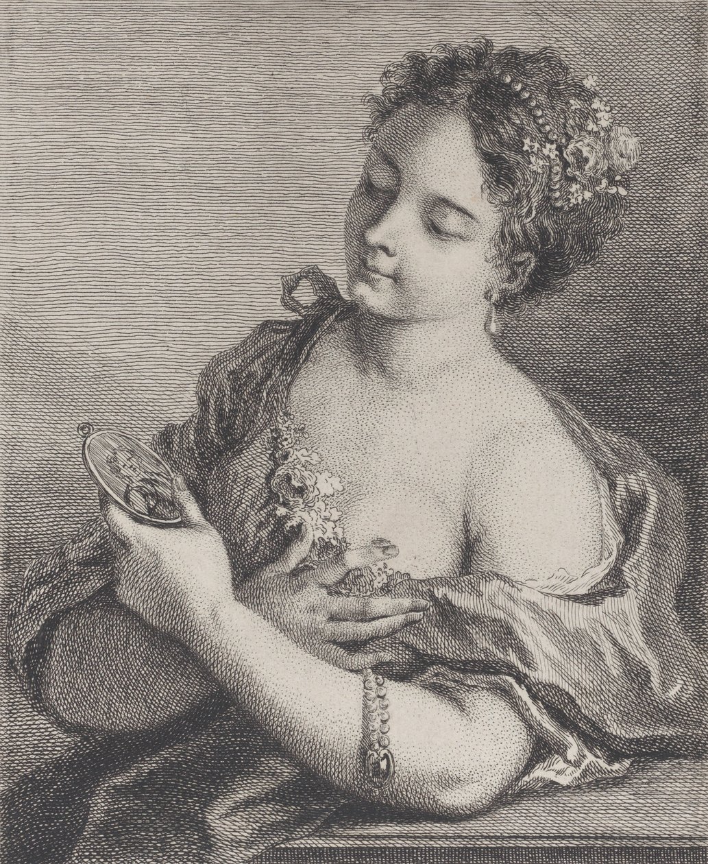 春天的Printemps, 1742-62. 作者 西蒙·弗朗索瓦·拉韦内特