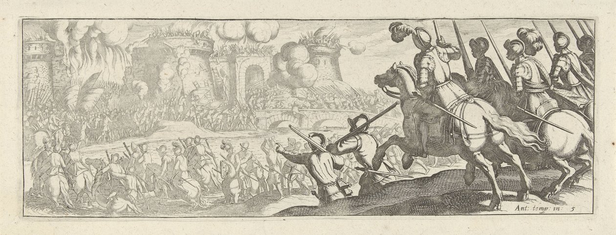 骑兵攻打城墙
骑兵
Faecvnda qvam sit acris ingeni viris dilecta Phaebo et gratys Florentia, sat indicant pvgnae, enthea vi pectoris quas Mercuri sculpsit cliens tempestiv (系列标题) 作者 西蒙·弗里修斯