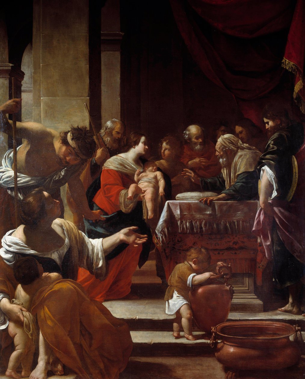 Simon Vouet（1590-1649）1622 那不勒斯的割礼画，卡波迪蒙特国家博物馆 作者 西蒙·沃特
