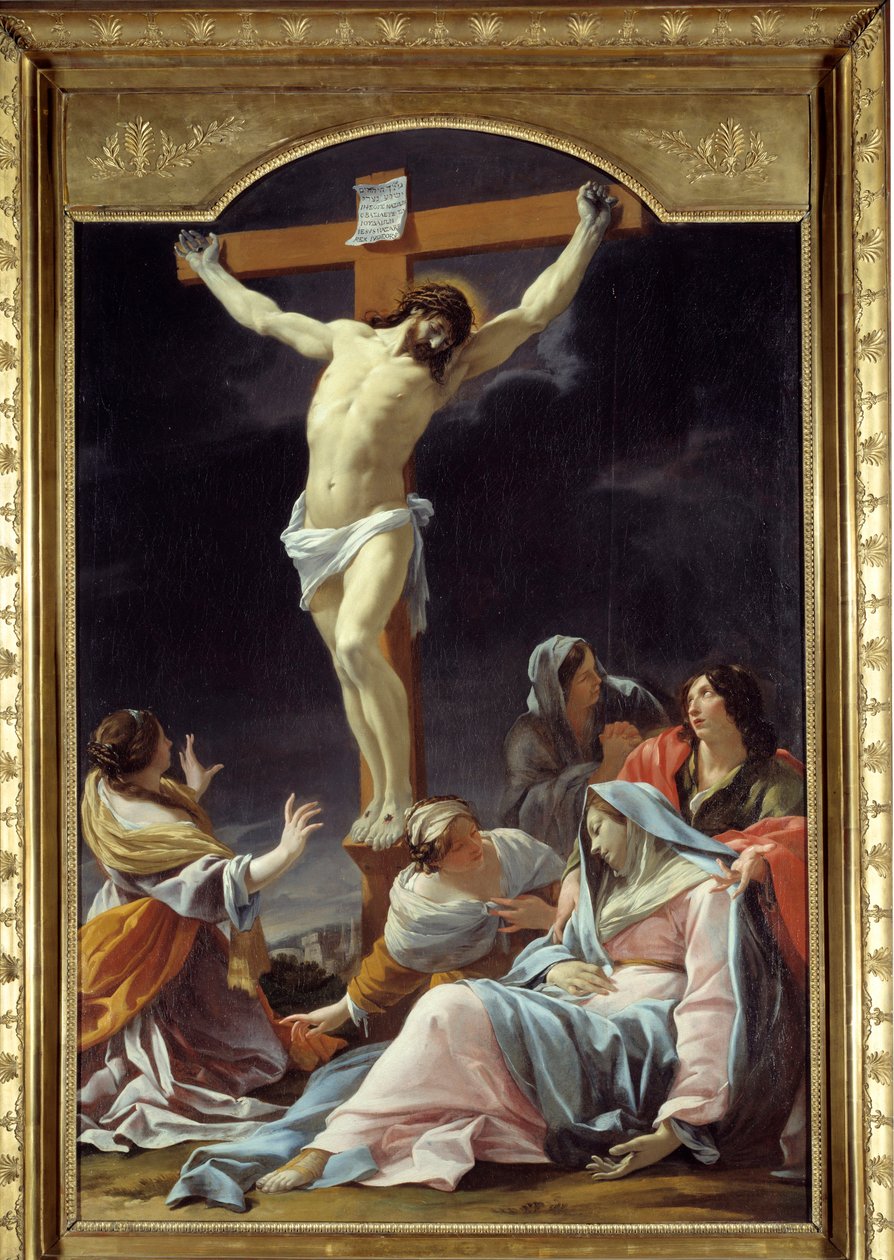 Simon Vouet (1590-1649) 17 世纪太阳受难画作。 2,16x1,46 m 里昂，Musee des Beaux Arts 作者 西蒙·沃特