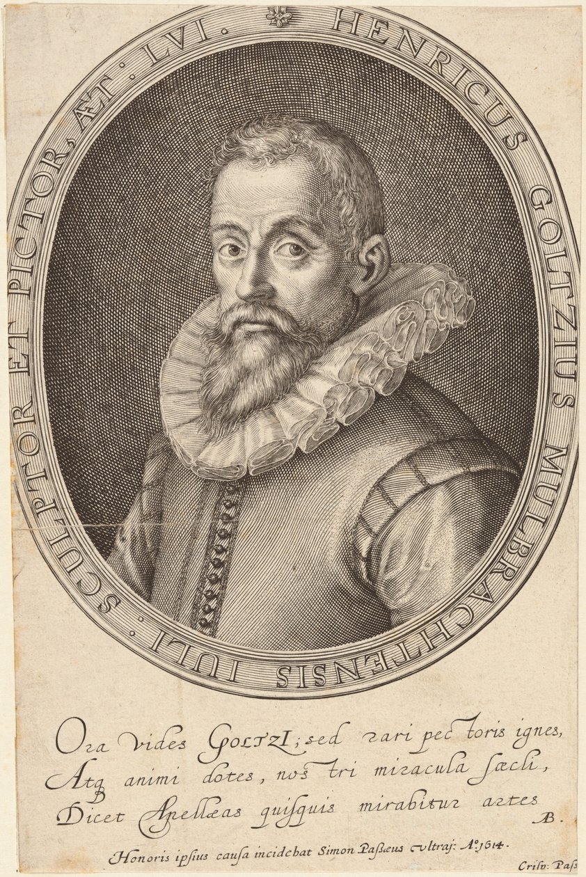 Hendrik Goltzius 作者 西蒙·德·帕斯