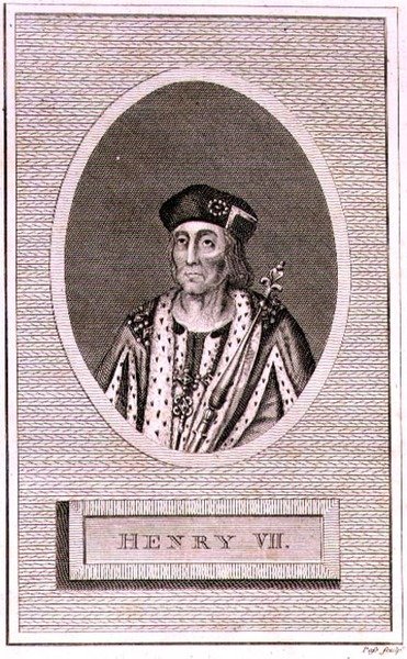 亨利七世（1472-1509），由艺术家雕刻，出自《英格兰历史》（雕刻）。 作者 西蒙·德·帕斯