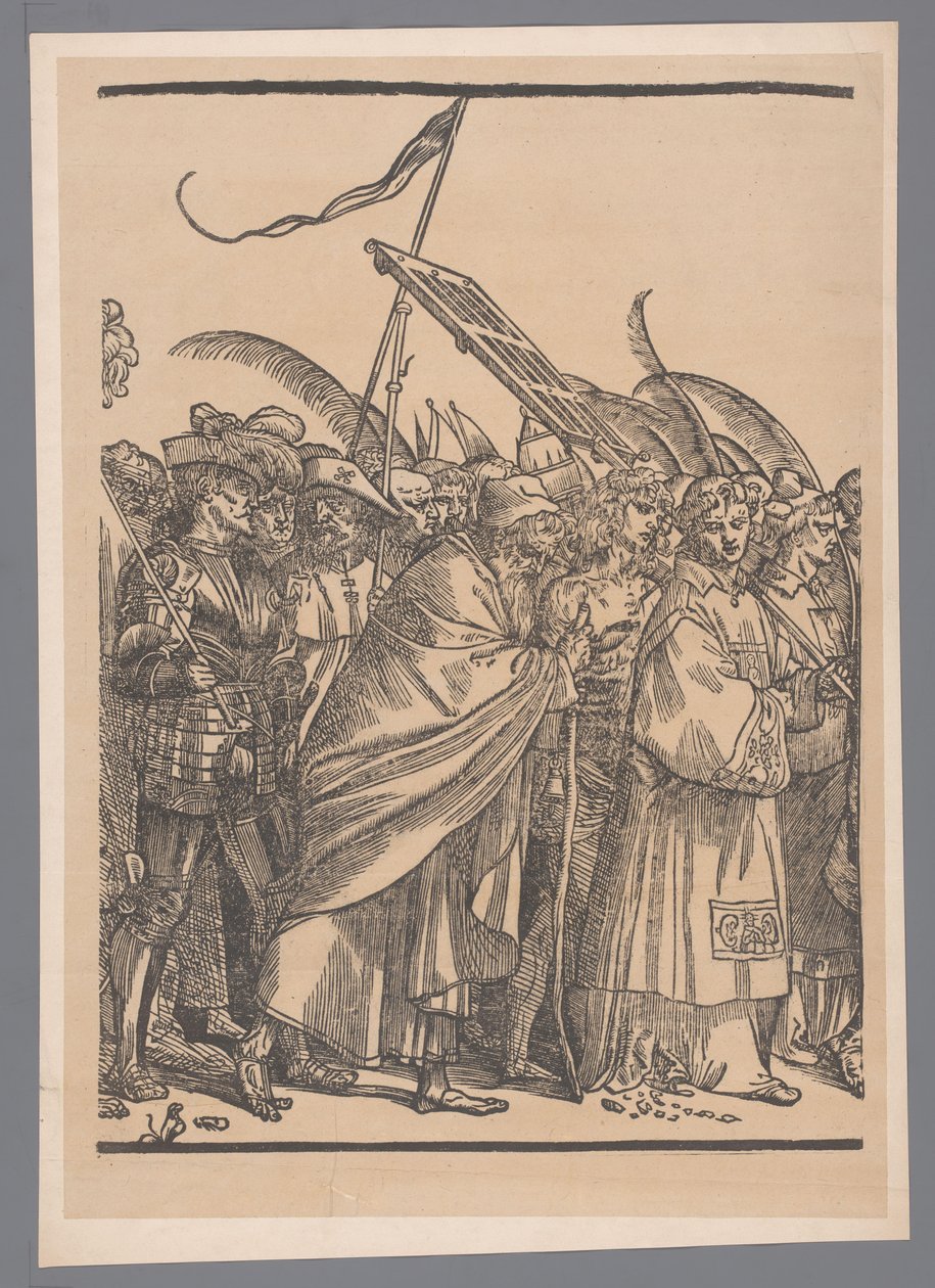 Joos Lambrecht 版画系列《基督的胜利》第二部分的复制品 作者 西蒙诺和图维