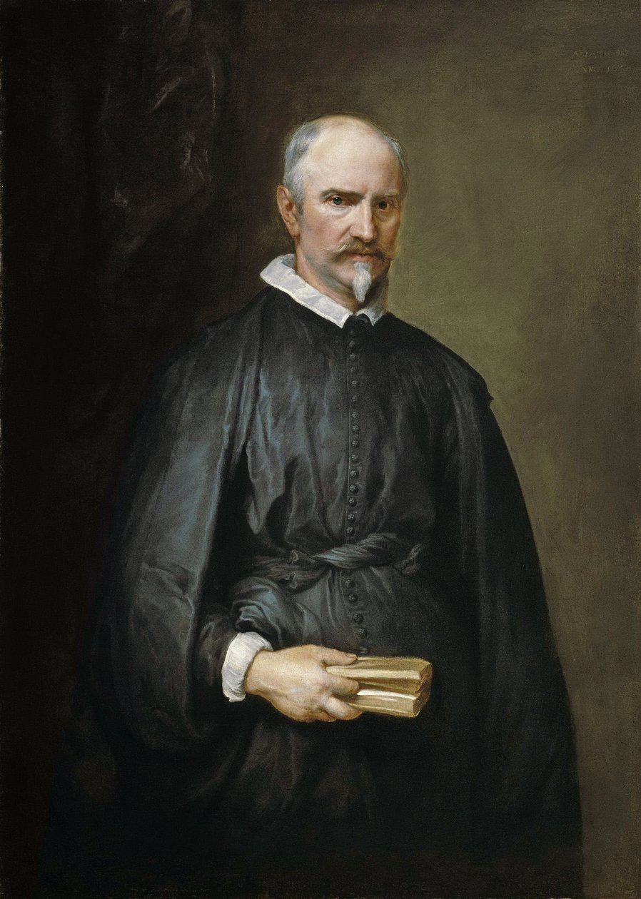 安东尼奥-德-塔西斯1584-1651年的画像，1634年。 作者 安东尼范戴克爵士