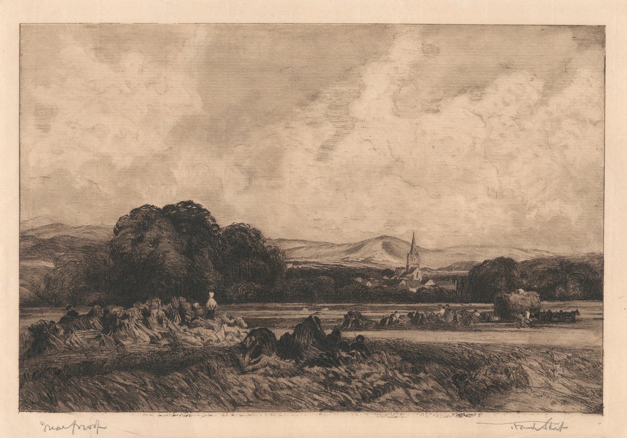 Cornfield Ivinghoe 作者 弗兰克肖特爵士