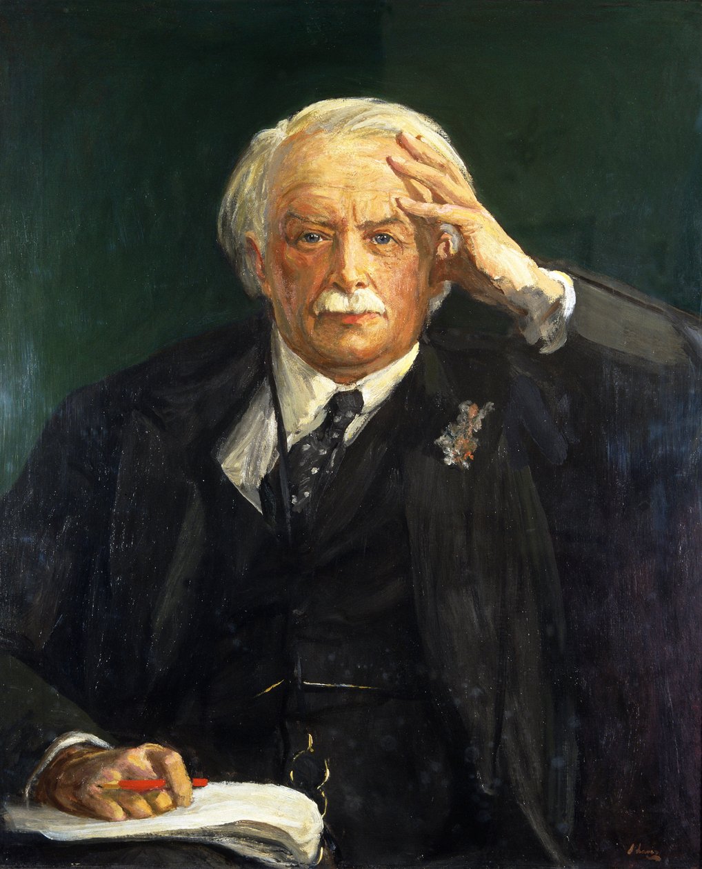 大卫，劳埃德-乔治第一伯爵"，1863-1945，1935年 作者 约翰·拉维里爵士