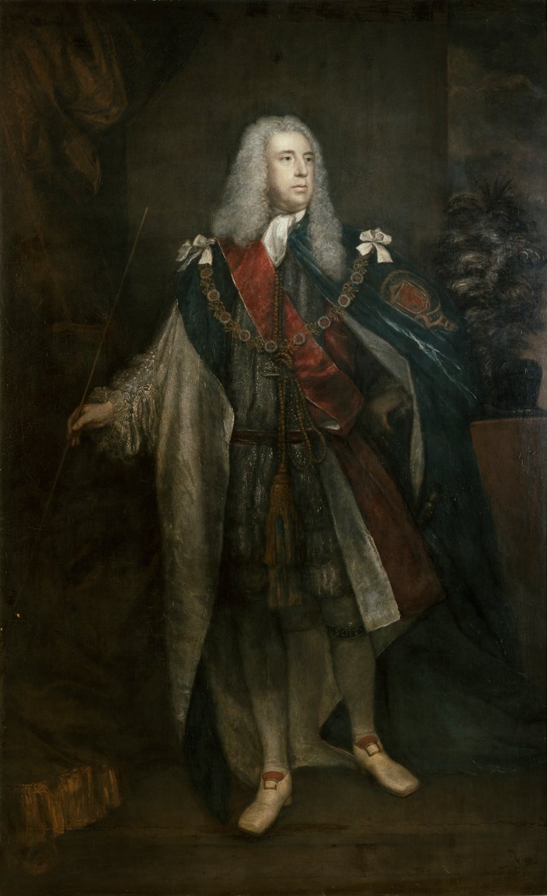 查尔斯-菲茨罗伊，格拉夫顿第二公爵，1755-1757年 作者 约书亚·雷诺兹爵士