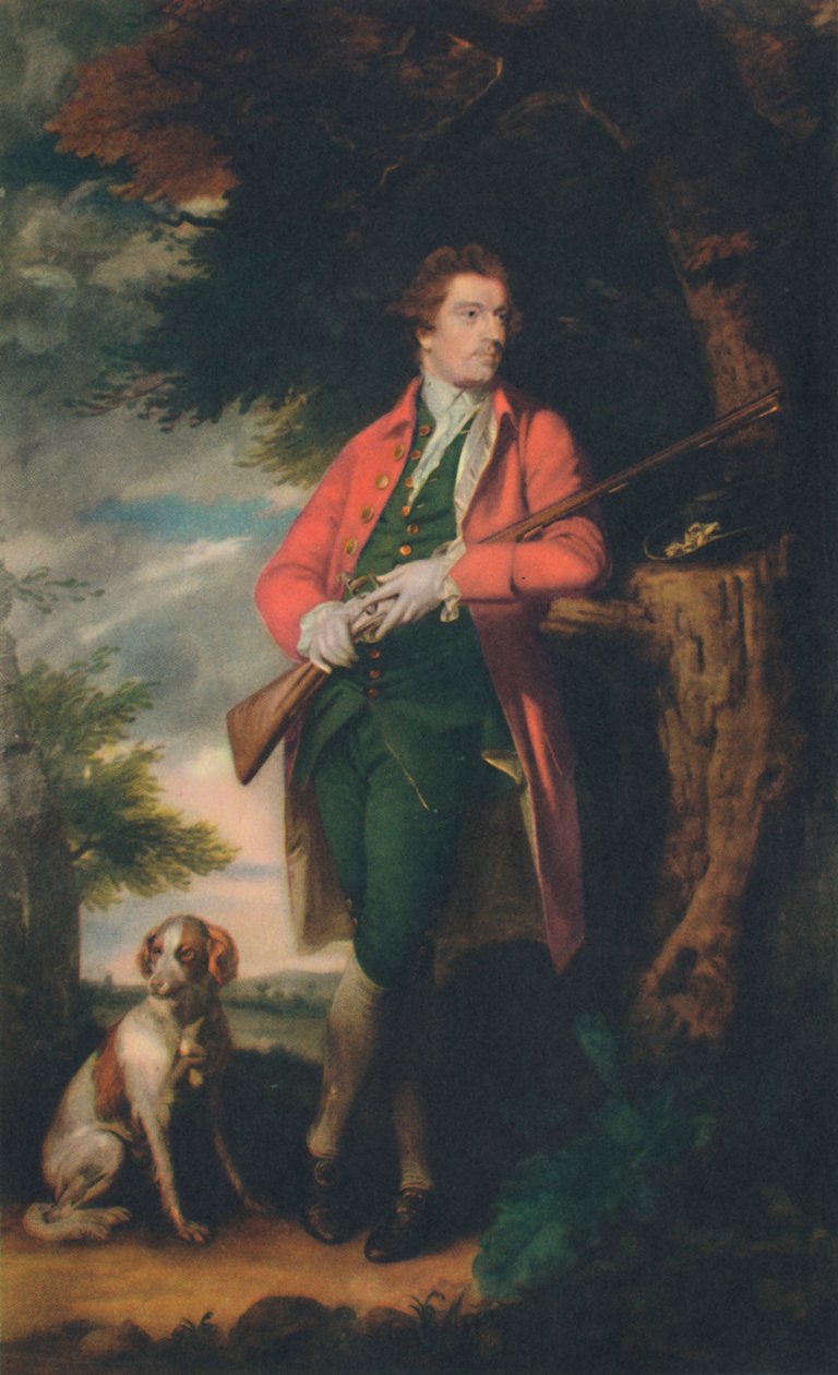 乡村服饰：罗伯特·柴尔德（Robert Child），等，1772，1948年。 作者 约书亚·雷诺兹（Joshua Reynolds）